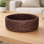 Handcrafted Textured Multitone Storage Basket