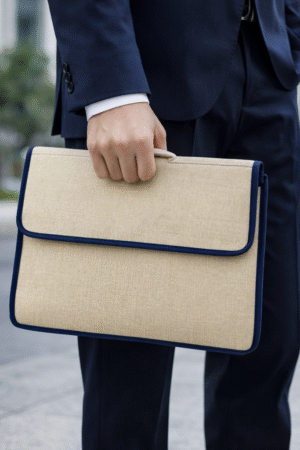 Jute Laptop Bag (Min order quantity is 100 pieces)