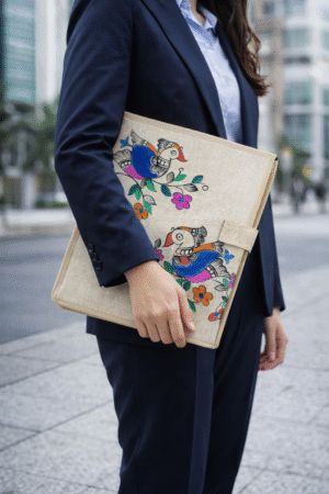 Jute File Folder (Min order quantity is 100 pieces)