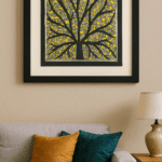 Handcrafted Madhubani Painting – Tree of Life (Without Frame)