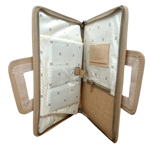 Jute Laptop Bag (Min order quantity is 100 pieces) - Image 3