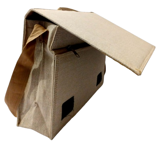 Jute Laptop Bag (Min order quantity is 100 pieces) - Image 3