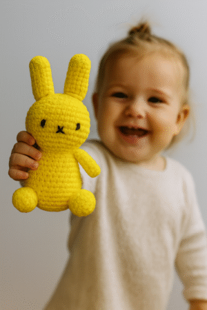 Handcrafted Crocheted Soft Bunny Doll