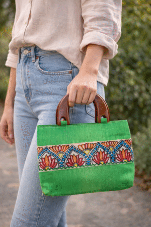 Handmade Jute Purse Bag