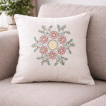 Handcrafted Sujani Art Cushion Cover (Set of 5)