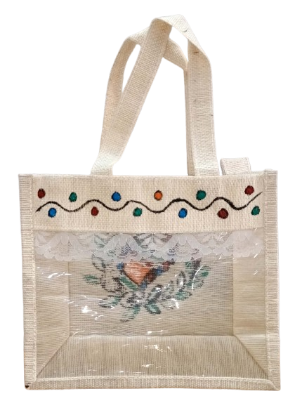 Handmade Jute Gift Bag For Multipurpose Use - Image 2