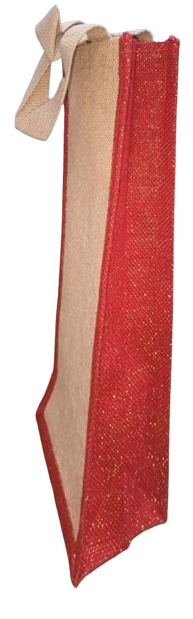 Handmade Jute Water Bottle Bag - Image 3