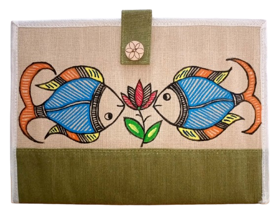 Handmade Jute File Folder - Image 2