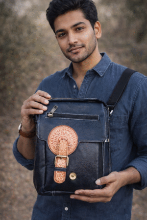 Boho Urban Navy Crossbody Sling Bag (Boho Urban Casual)