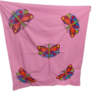 Handcrafted Sujani Art Table Cloth - Image 2