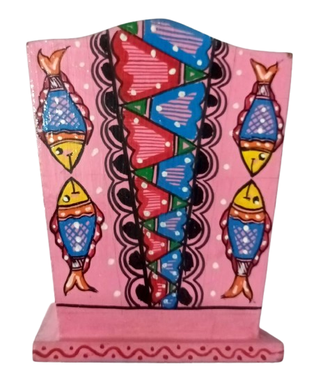 Hand-Painted MDF Pen/Pencil Holder - Image 4