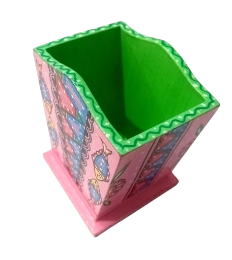 Hand-Painted MDF Pen/Pencil Holder - Image 2